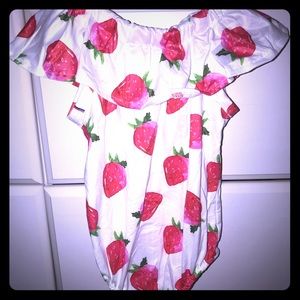 3T Bailey’s Blossoms flutter sleeve romper